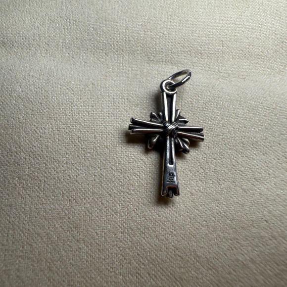 James Avery Growing in Faith Cross Charm - Picture 2 of 4